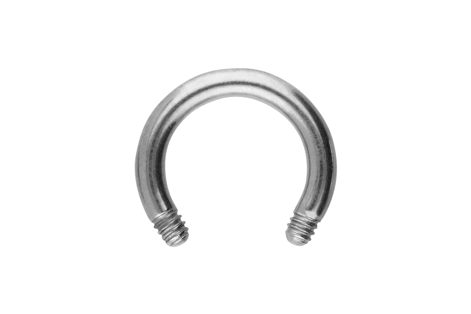 Titan Hufeisenring Piercing ohne Kugel